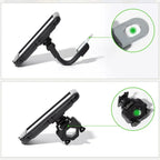 Support téléphone étanche pour guidon ou rétroviseur