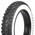 Pneu fat bike flanc blanc 20x4