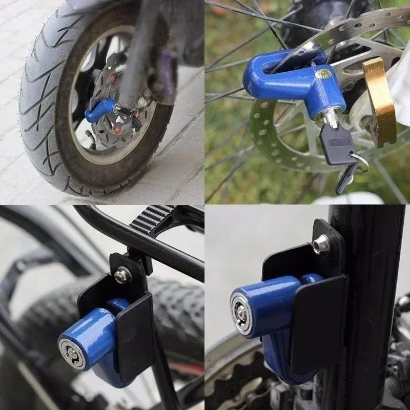 Antivol de disque à clé pour vélo et trottinette
