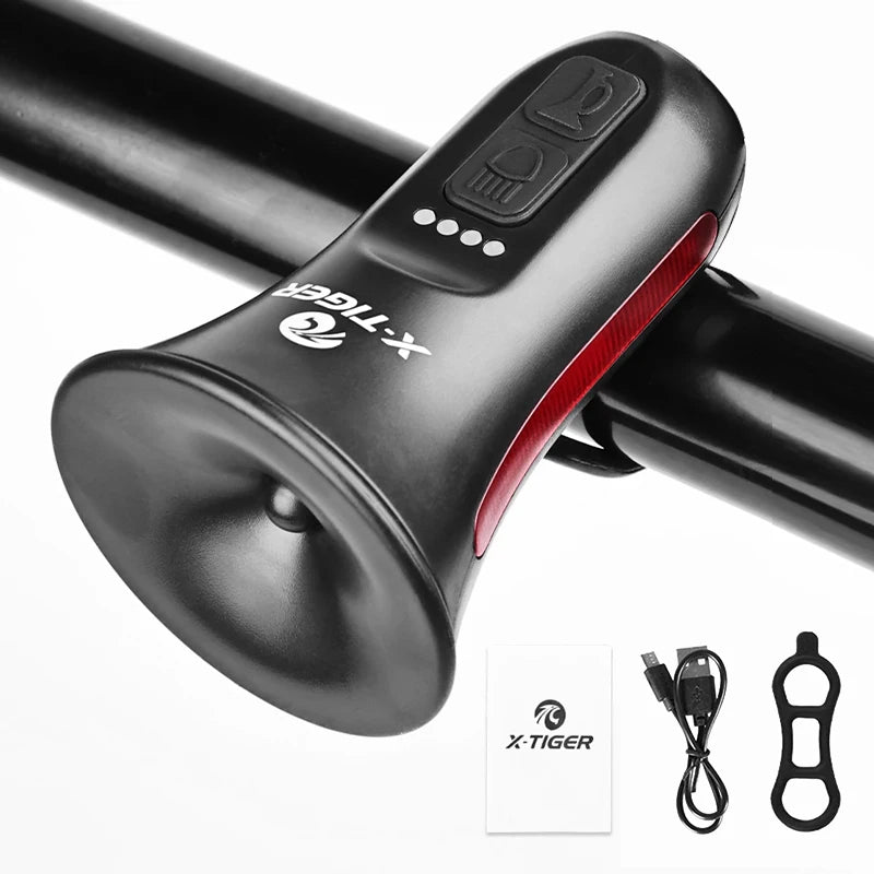 Klaxon électrique rechargeable avec éclairage