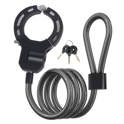 Antivol menotte avec câble pour vélo et trottinette