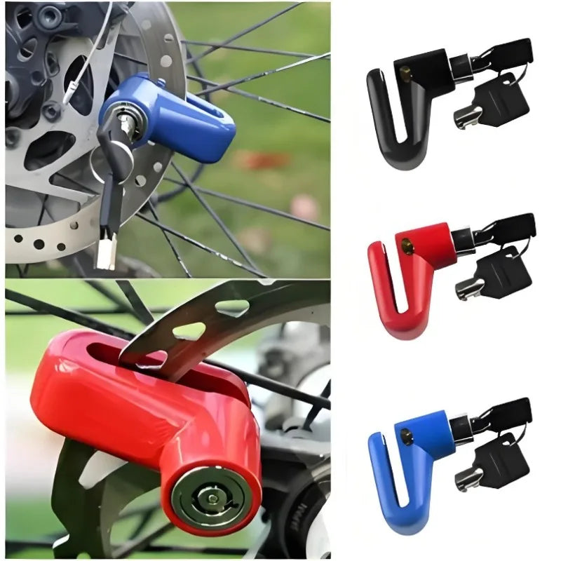Antivol de disque à clé pour vélo et trottinette