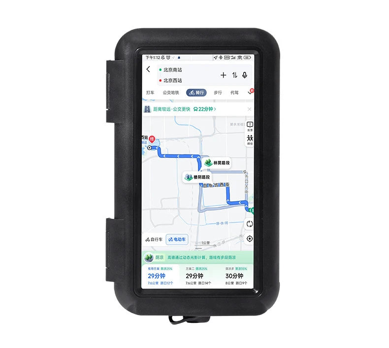 Support téléphone étanche pour guidon ou rétroviseur