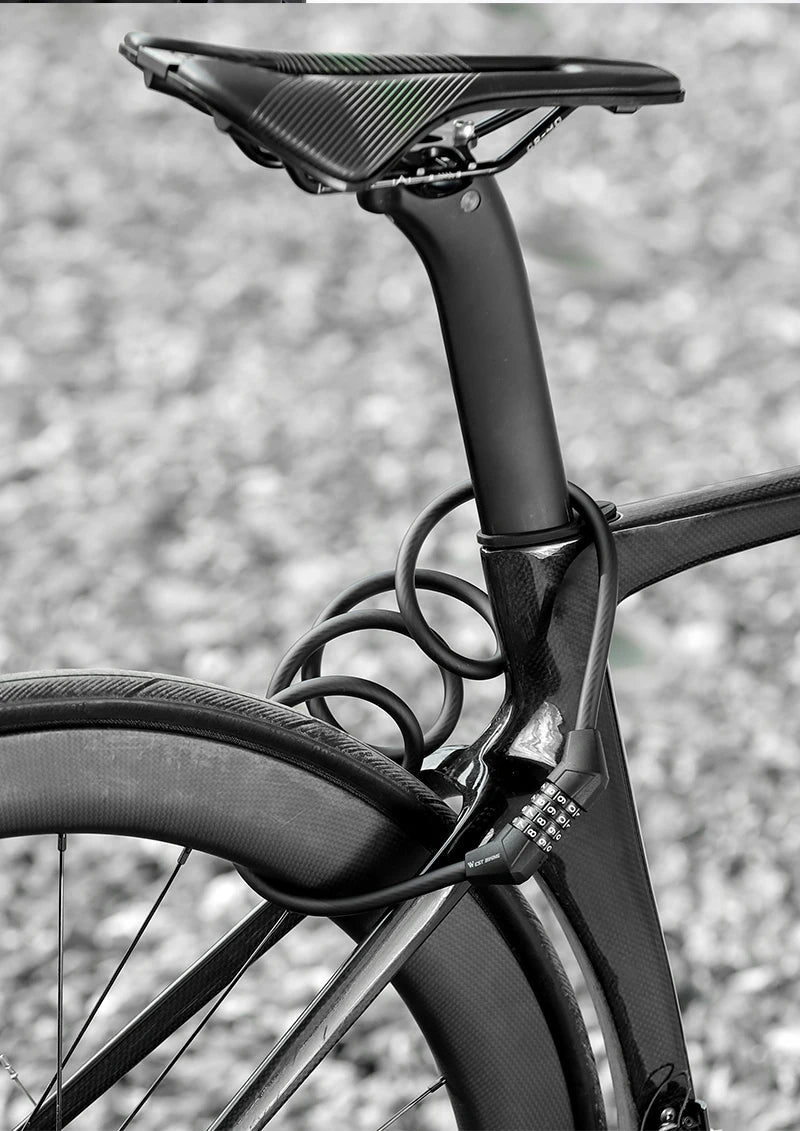 Antivol câble à code pour vélo
