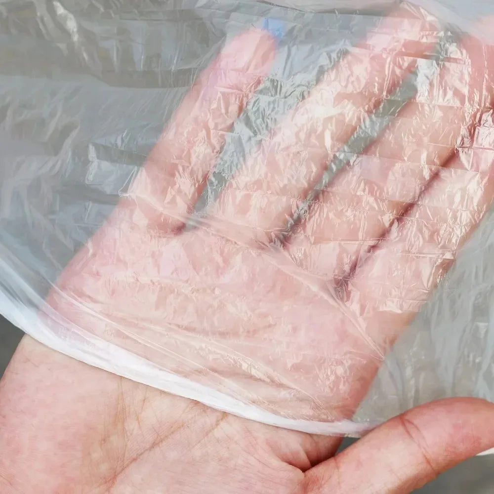Housse transparente jetable pour vélo