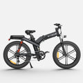 VTT Fat Bike Electrique Pliable à Triple Suspension Noir - X26