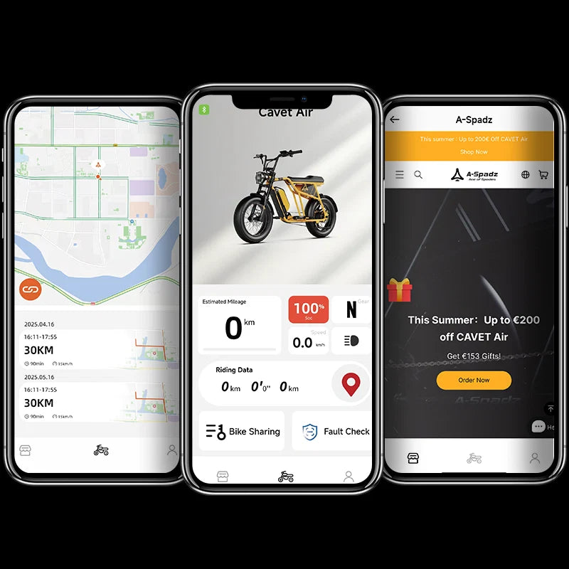 Fat bike électrique et accessoires 1001FatBike