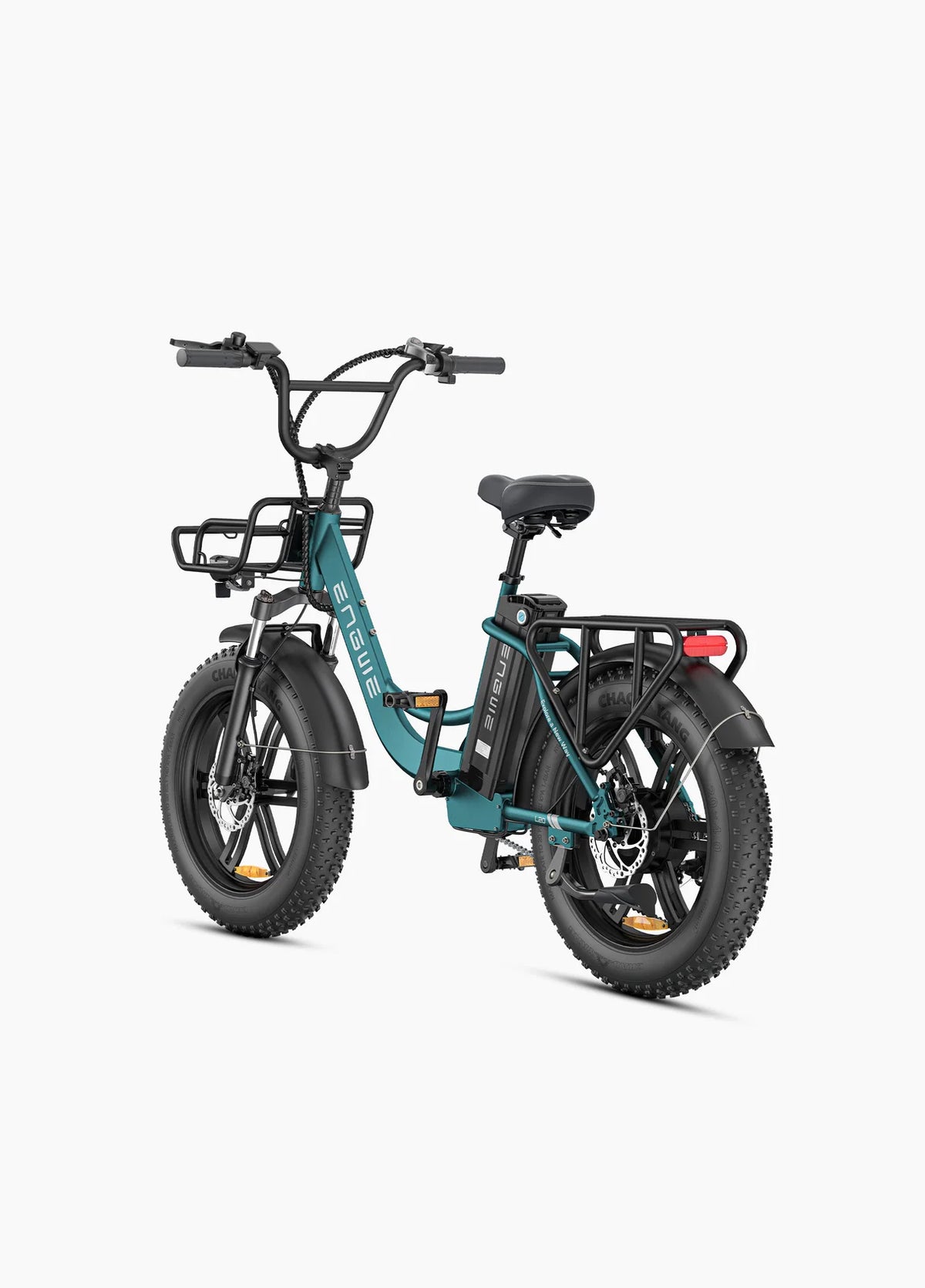 Vélo Électrique Urbain Grosses Roues Turquoise - L20 BOOST