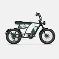 Fat Bike Vintage Scrambler Vert - CAVET