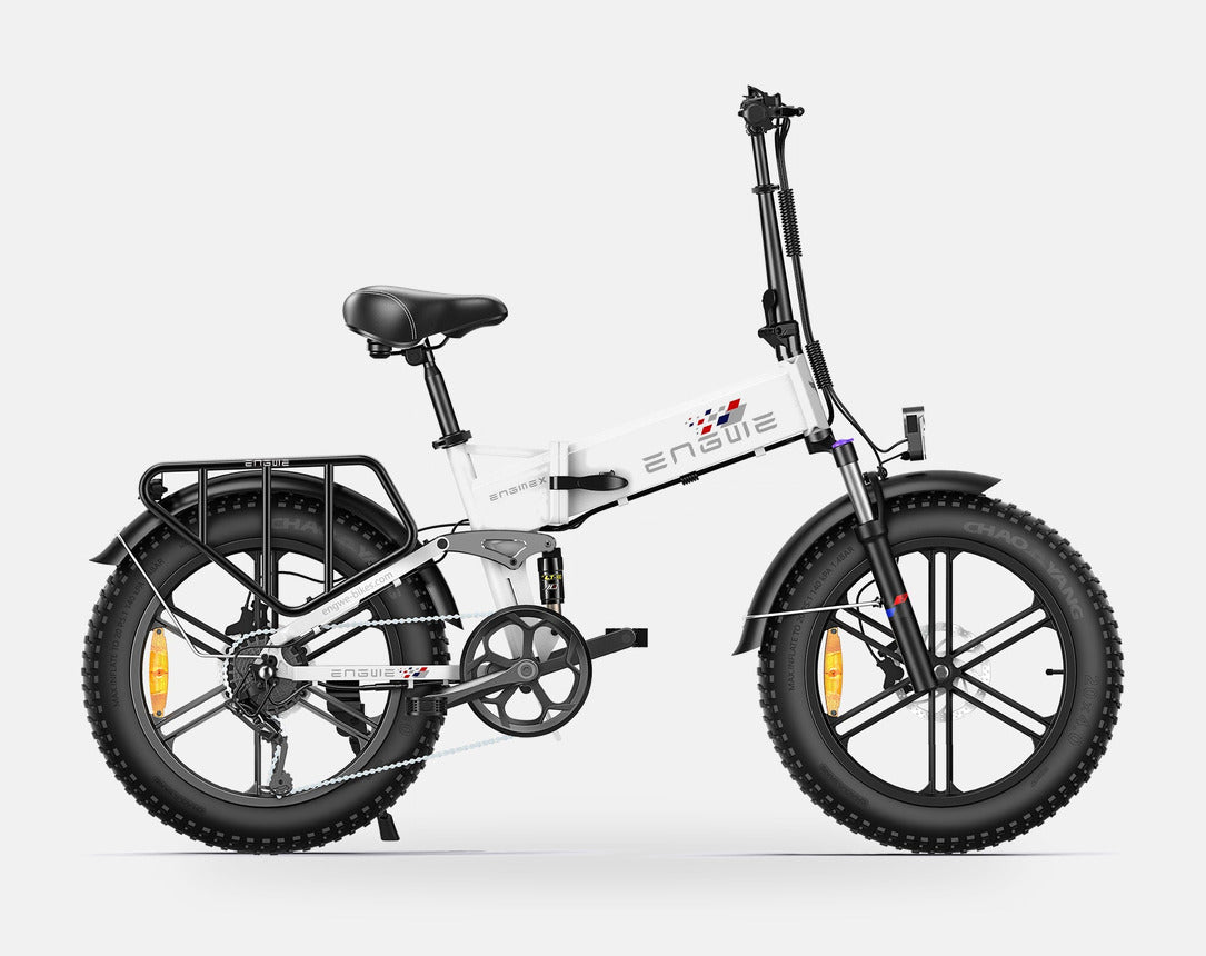 Vélo Électrique Compact de Ville Blanc - ENGWE Engine X
