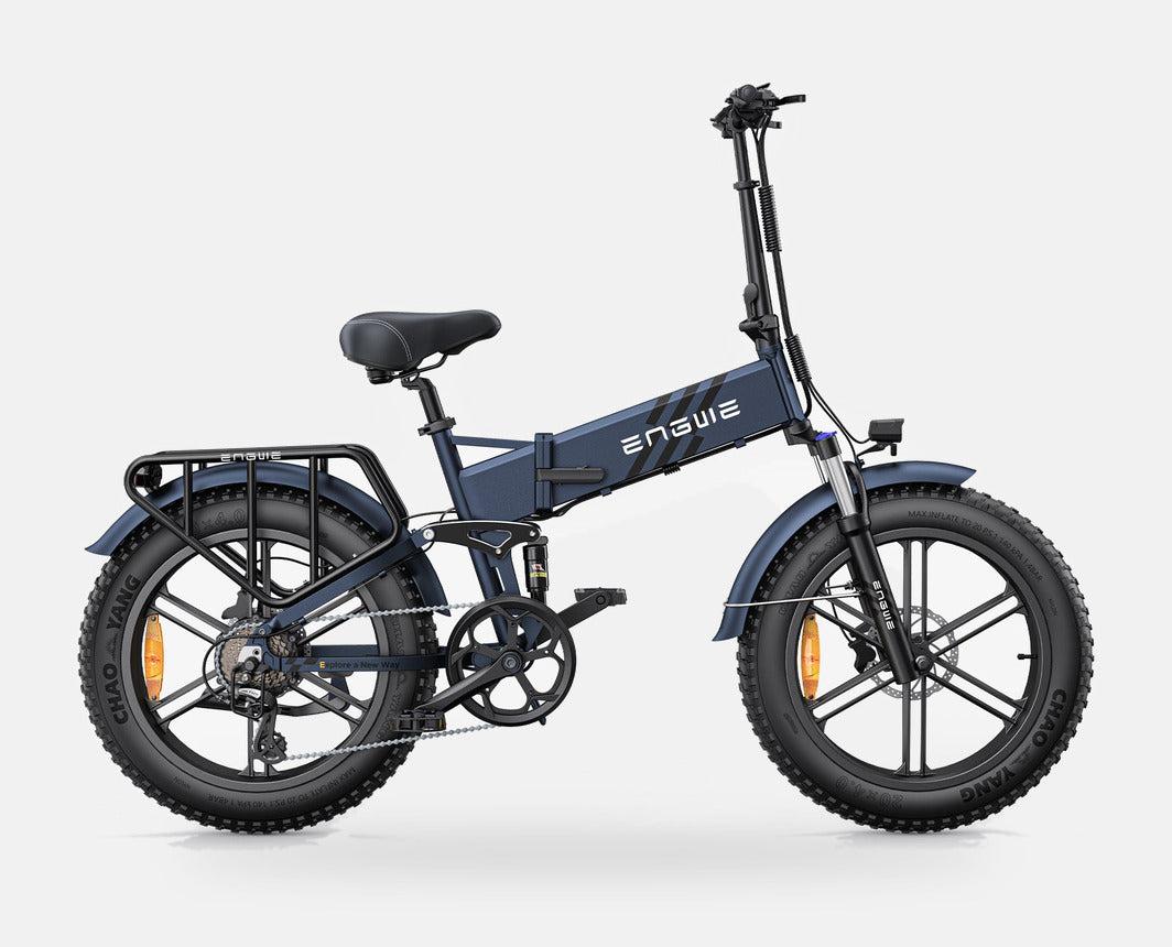 Vélo Électrique Compact de Ville Bleu - ENGWE Pro 2.0