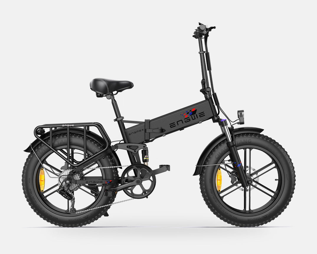 Vélo Électrique Compact de Ville Noir - ENGWE Engine X