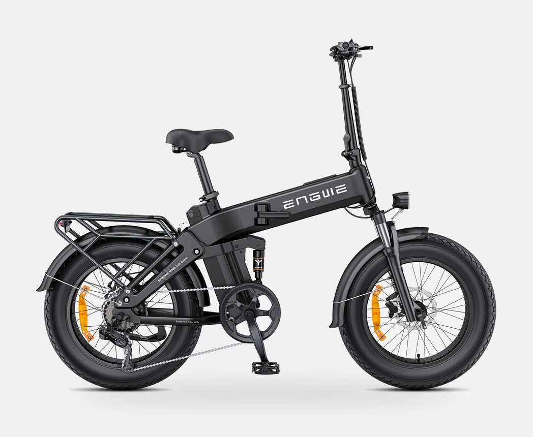 Fat Bike Electrique Pliant 20 Pouces Noir - PRO 3