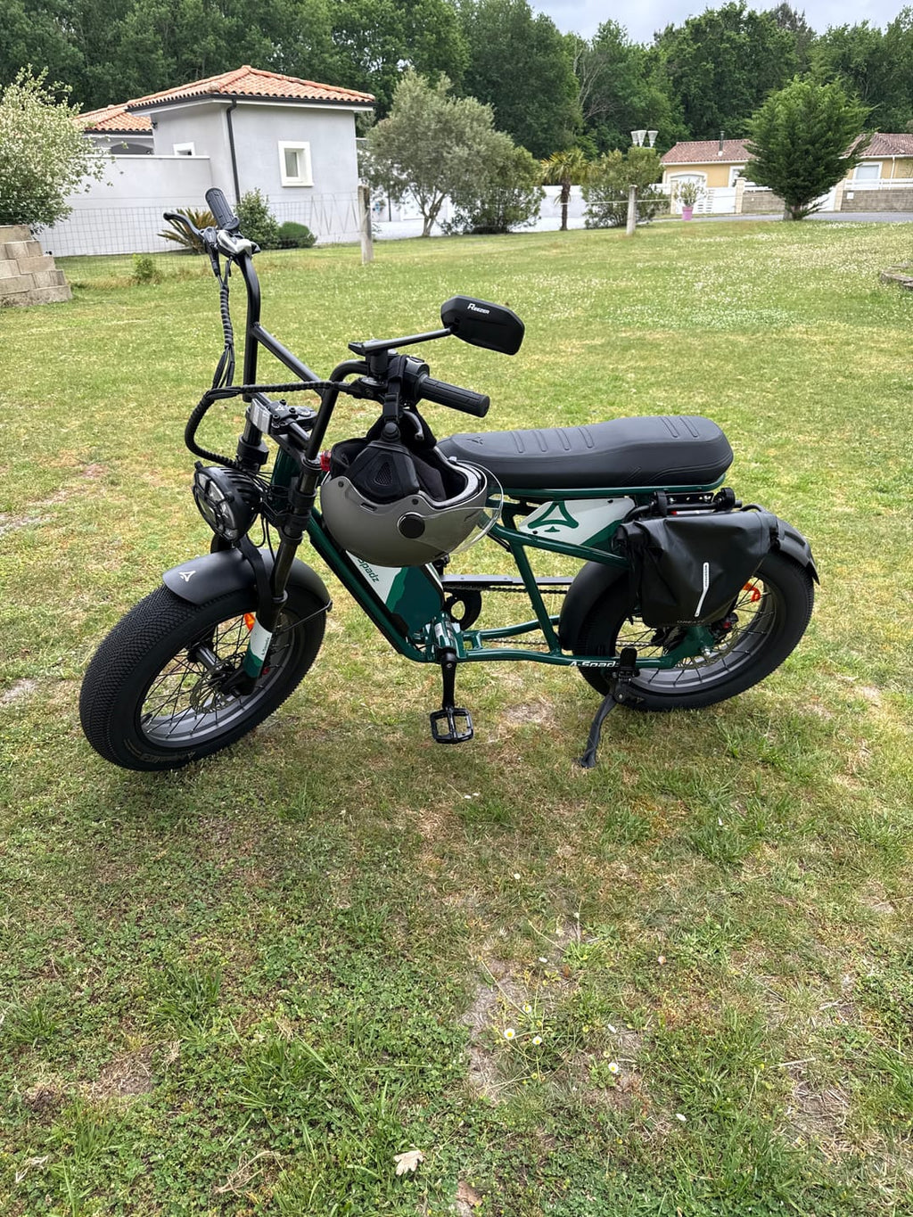 Fat Bike Vintage Scrambler Vert - CAVET